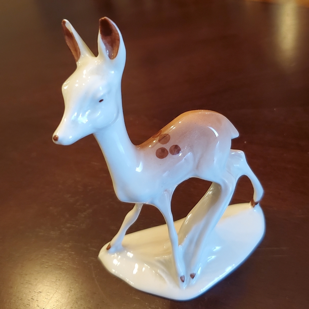 Vintage Porcelain Deer